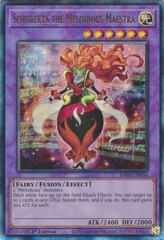 Schuberta the Melodious Maestra - RA03-EN034 - Prismatic Ultimate Rare - 1st Edition